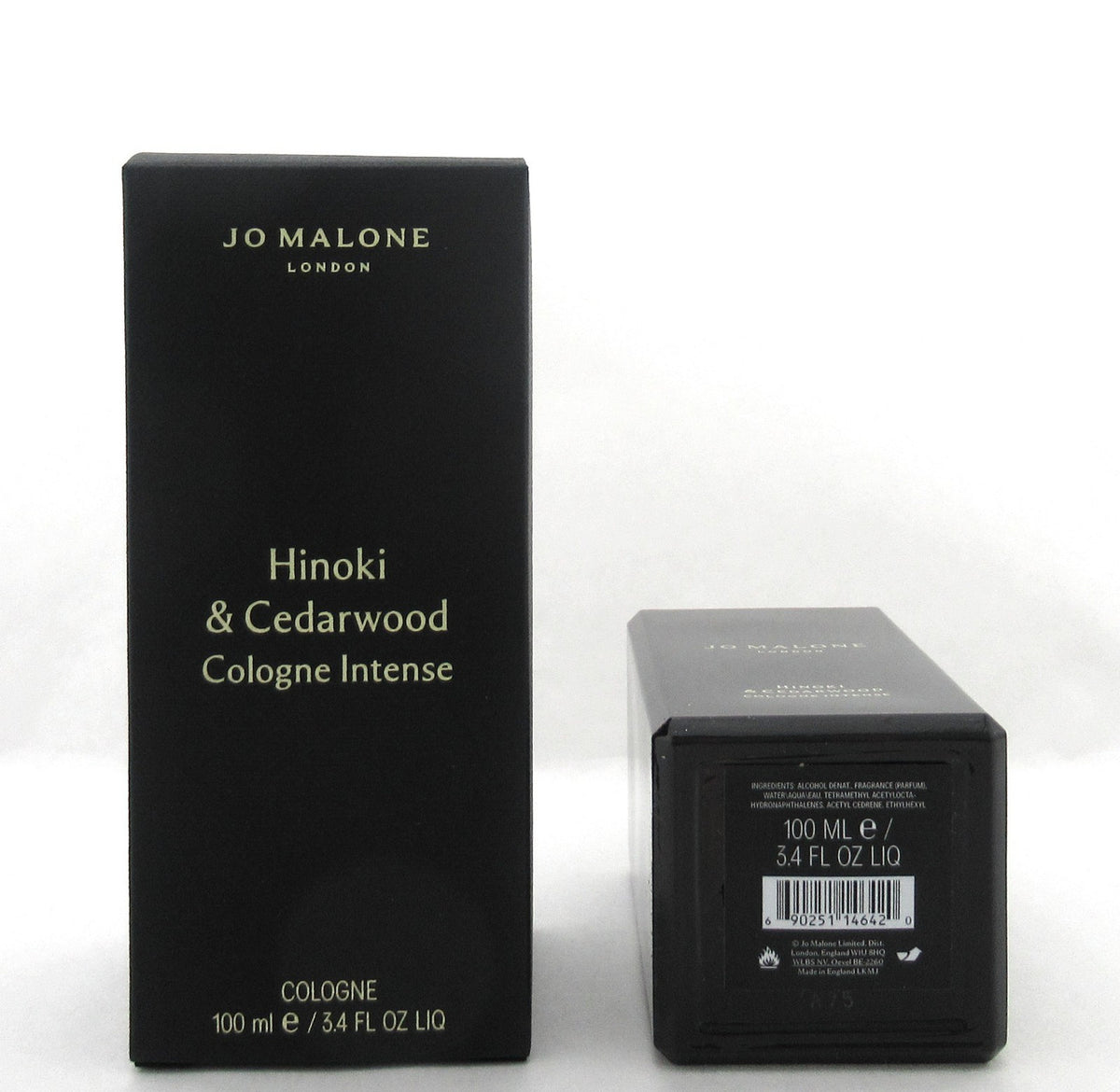 Jo Malone Hinoki & Cedarwood 3.4 oz. Cologne Intense Spray Unisex New in Box