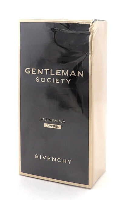 Givenchy Gentleman Society Ambree 3.3 oz. EDP Spray for Men. New. DAMAGED BOX