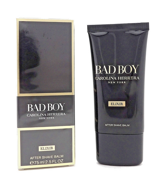 Bad Boy ELIXIR by Carolina Herrera 2.5 oz. After Shave Balm for Men. New in Box