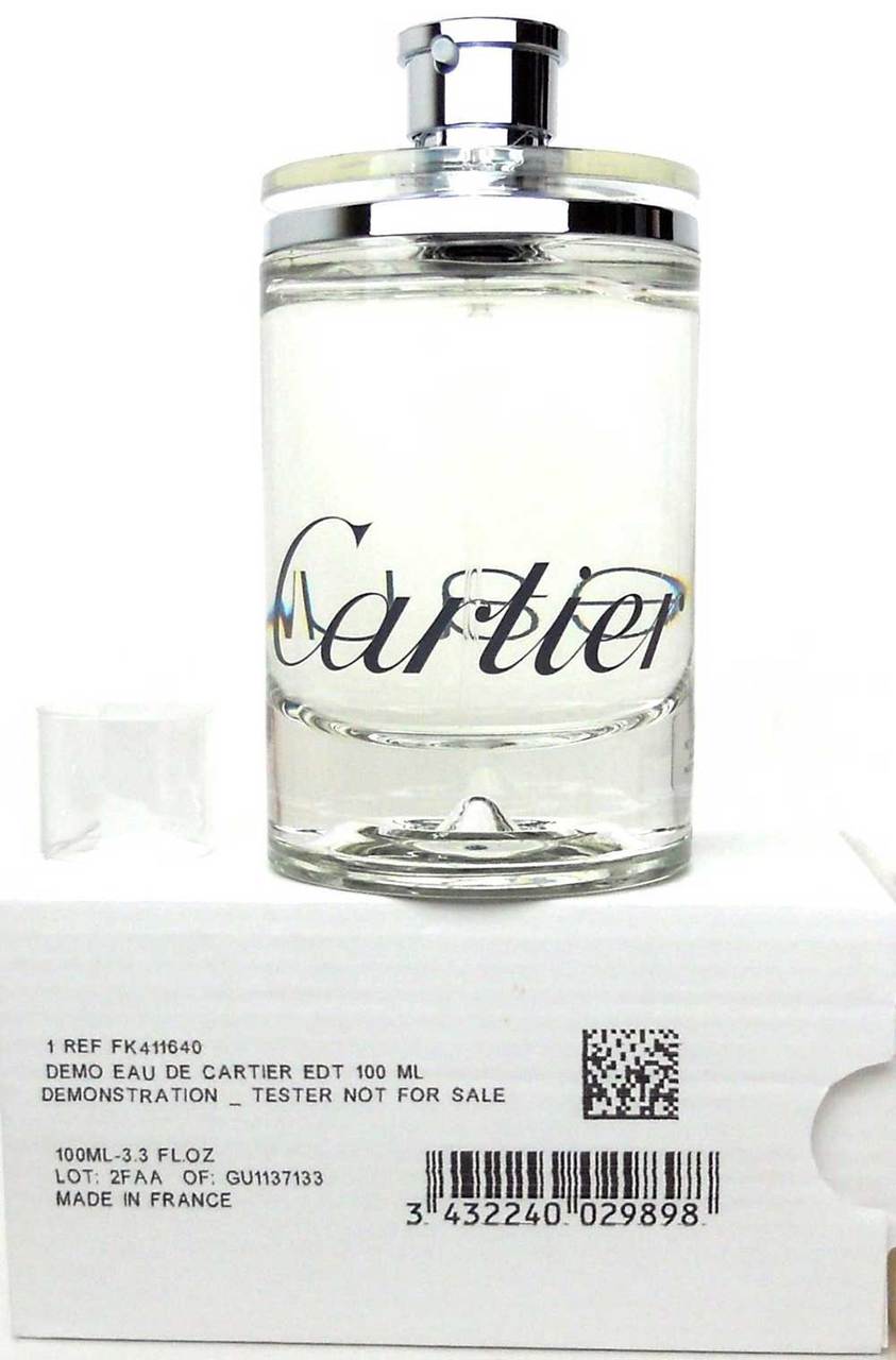 Eau De Cartier by Cartier Eau de Toilette Spray 3.3 oz *Tester