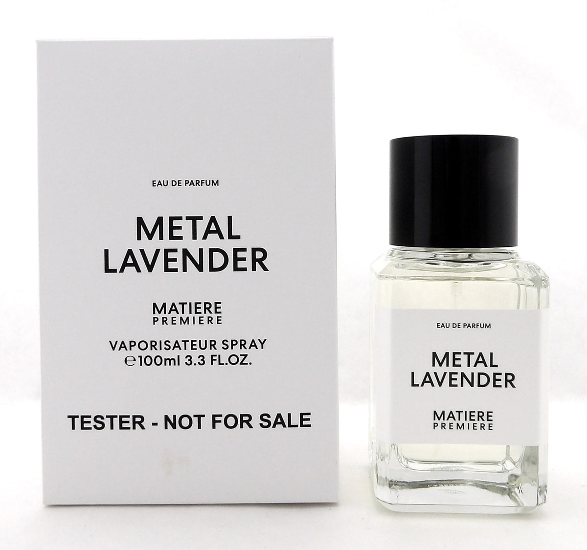 Matiere Premiere Metal Lavender 3.3 oz./ 100 ml. Eau de Parfum Spray Unisex. New Tester w/Cap