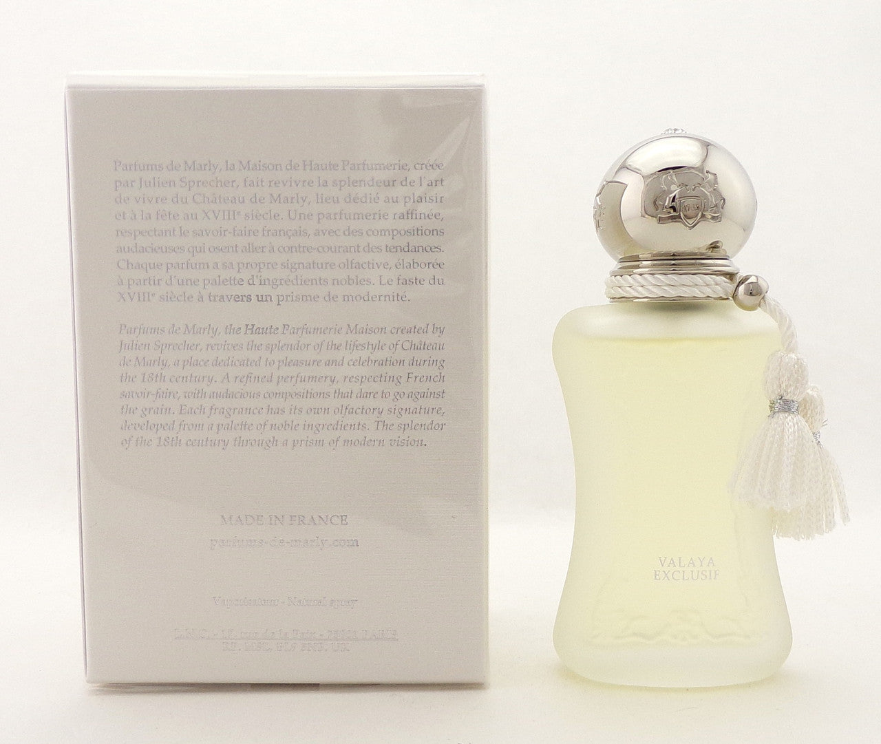 Parfums de Marly VALAYA EXCLUSIF 1.0 oz. Parfum Spray for Women. Brand New