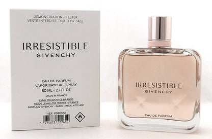 Irresistible by Givenchy 2.7 oz. Eau de Parfum Spray for Women. New Tester w/Cap