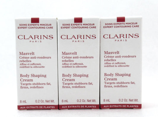 Clarins Body Shaping Cream Travel Mini in the Box 8 ml./0.2 oz. Each. Lot of 6