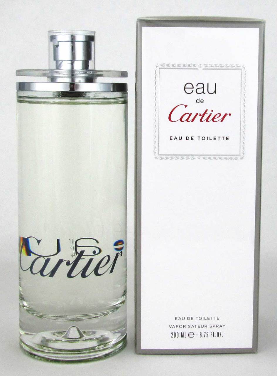 Eau De Cartier by Cartier Eau de Toilette Spray 6.7oz. NIB.Sealed Box
