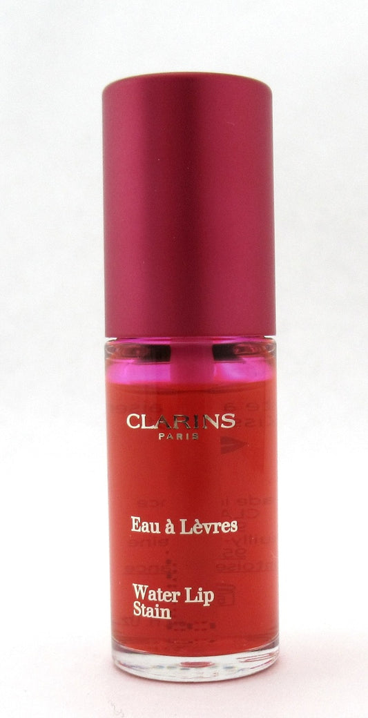 Clarins Water Lip Stain 01 ROSE WATER 7 ml./ 0.2 fl oz. New Tester