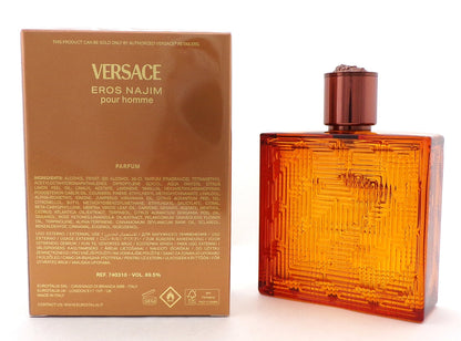 Versace Eros NAJIM Pour Homme 100 ml./3.4 oz. PARFUM Spray New in Sealed Box