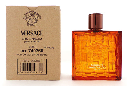 Versace Eros NAJIM Pour Homme 100 ml./3.4 oz. PARFUM Spray New Tester