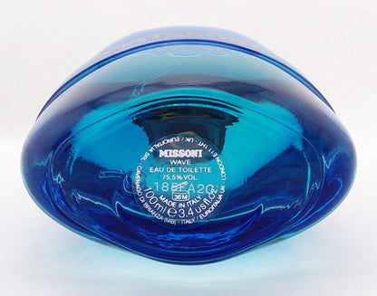 Missoni Wave 100 ml./3.4 oz. Eau De Toilette Spray for Men. New NO BOX