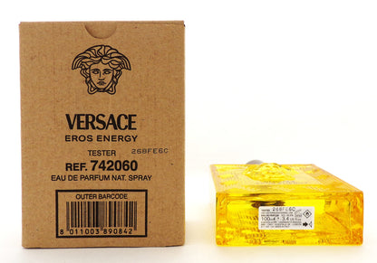 Versace Eros ENERGY Pour Homme 100 ml./3.4 oz. EDP Spray New Tester