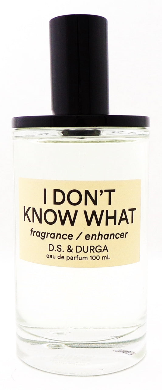 I Don't Know What by DS & Durga Eau de Parfum Spray Unisex 100 ml./ 3.4 oz. NO BOX Lower Fragrance Level
