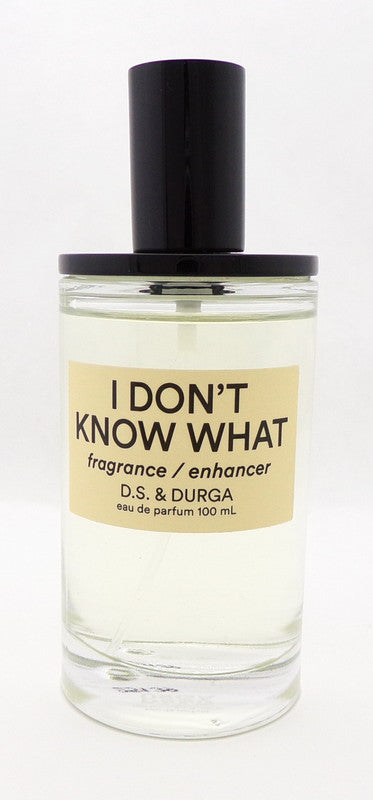 I Don't Know What by DS & Durga Eau de Parfum Spray Unisex 100 ml./ 3.4 oz. NO BOX Lower Fragrance Level