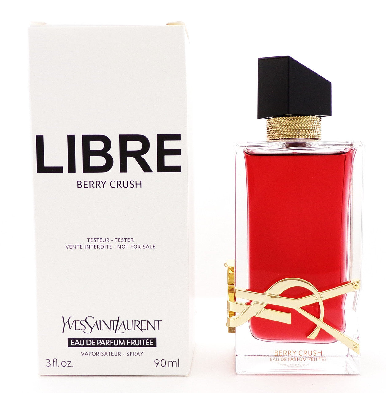 Yves Saint Laurent Libre Berry Crush 3.0 oz. EDP Spray for Women. New Tester w/Cap
