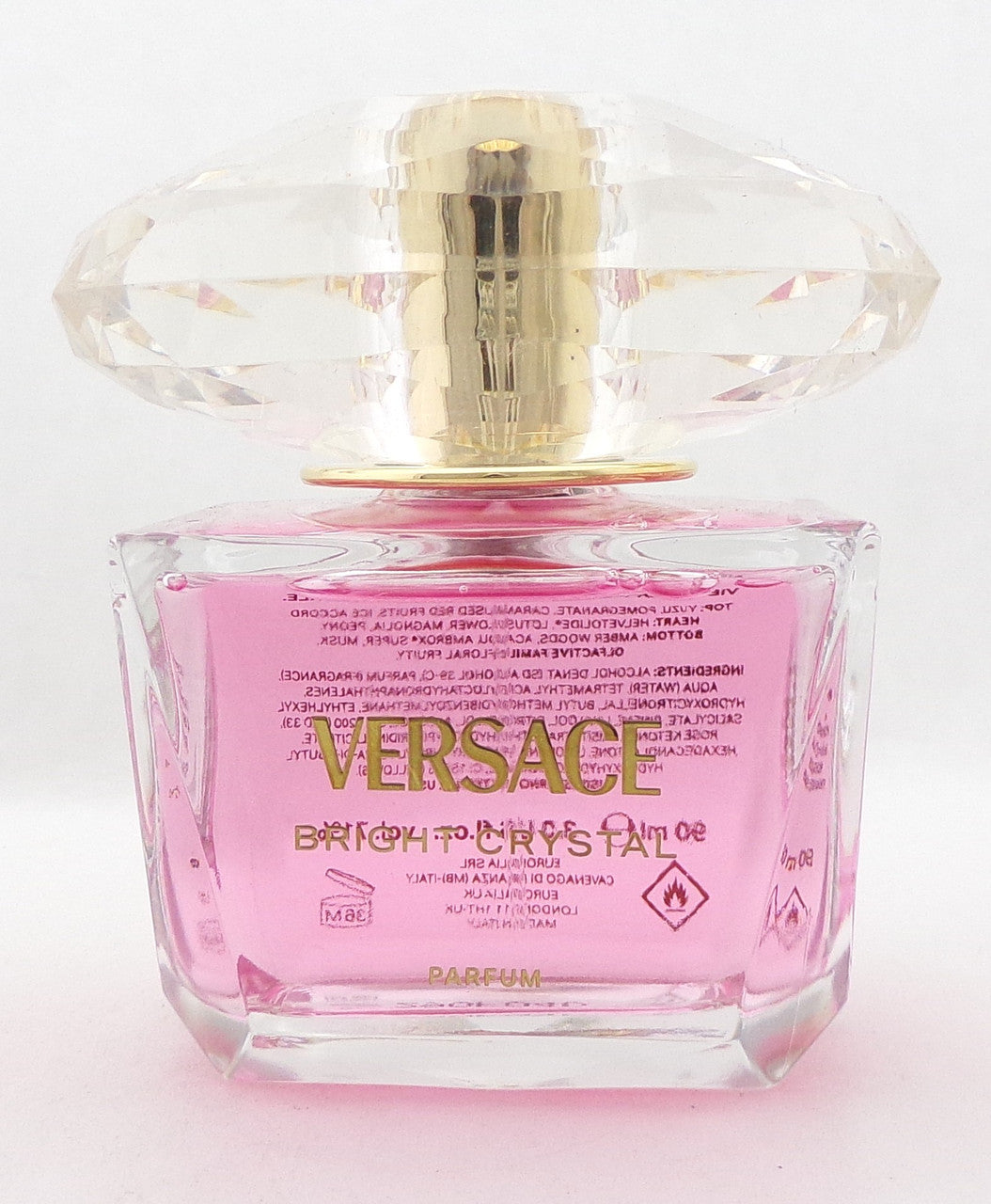 Versace Bright Crystal 3.0 oz./90 ml. PARFUM Spray For Women. New Tester