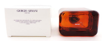 Emporio Armani Stronger With You AMBER 3.3 oz. EDP Spray for Men. New Tester w/Cap