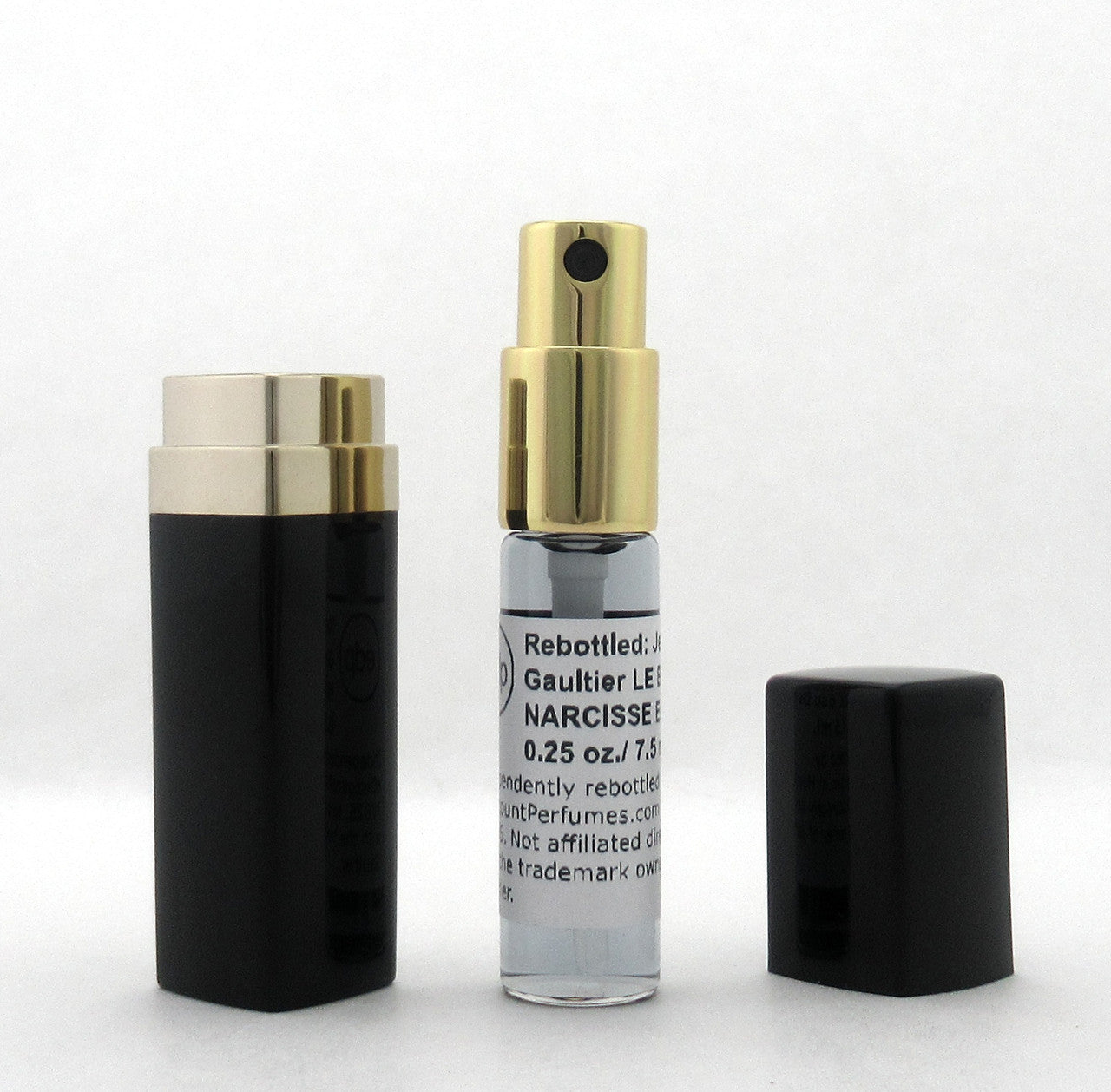 Rebottled: Jean Paul Gaultier LE BEAU NARCISSE EDP Refillable Spray 0.25 oz./ 7.5 ml