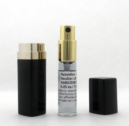 Rebottled: Jean Paul Gaultier LE BEAU NARCISSE EDP Refillable Spray 0.25 oz./ 7.5 ml