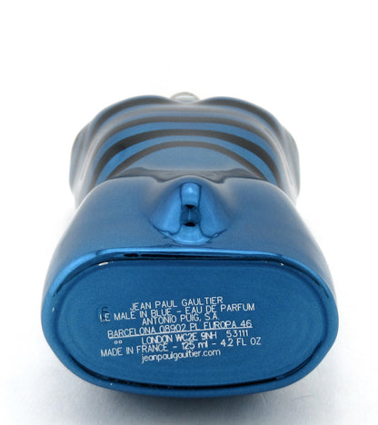 Jean Paul Gaultier Le Male In Blue EDP Spray for Men 4.2 oz./125 ml. NO BOX NO STOPPER (Launched in 2026)