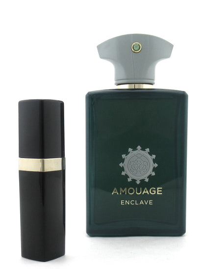 Rebottled: Amouage ENCLAVE Eau De Parfum Refillable Spray 0.25 oz./ 7.5 ml.