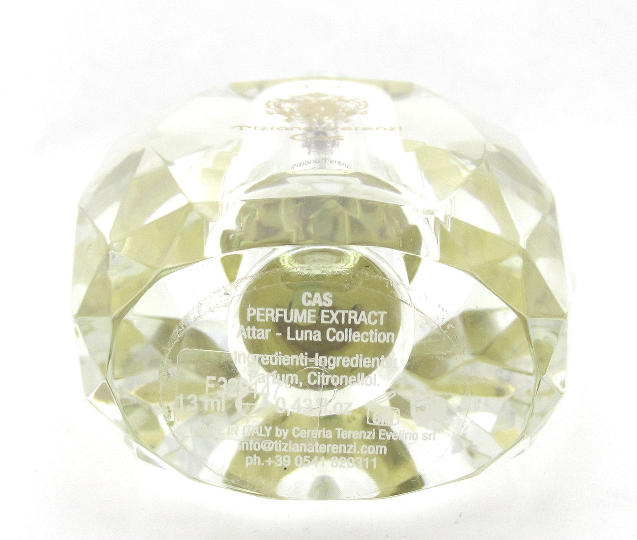 Tiziana Terenzi CAS ATTAR 0.43 oz./13 ml. Perfume Extract Unisex NOT Sealed Slightly Lower Fragrance Level