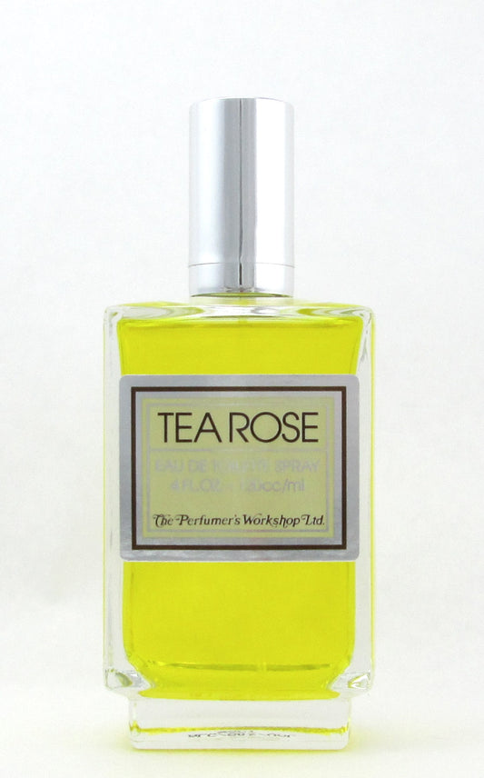 Tea Rose Perfume by Perfumer's Workshop 4.0 oz. EDT Spray for Women NO BOX