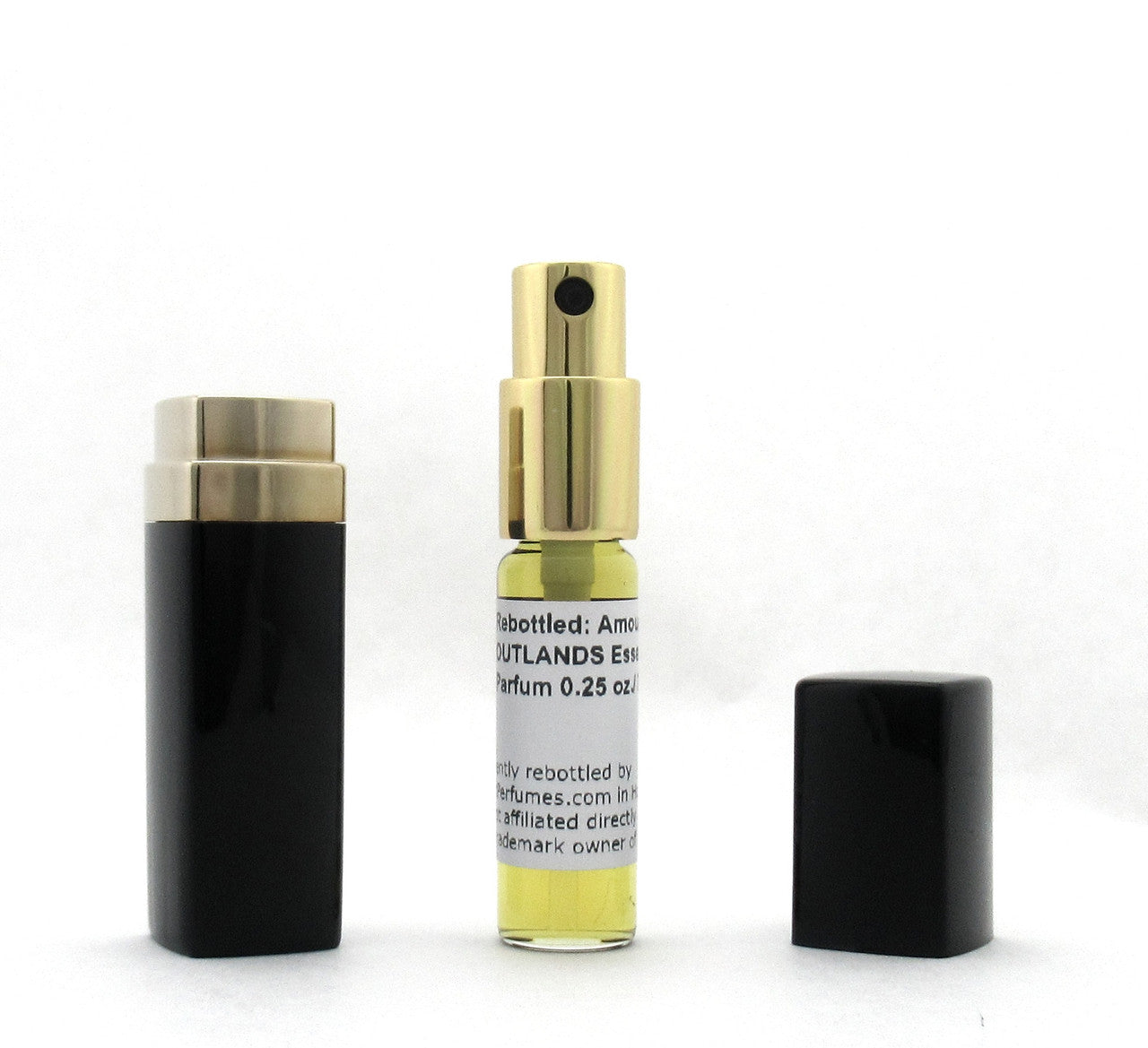 Rebottled: Amouage OUTLANDS Essence De Parfum Refillable Spray 0.25 oz./ 7.5 ml.