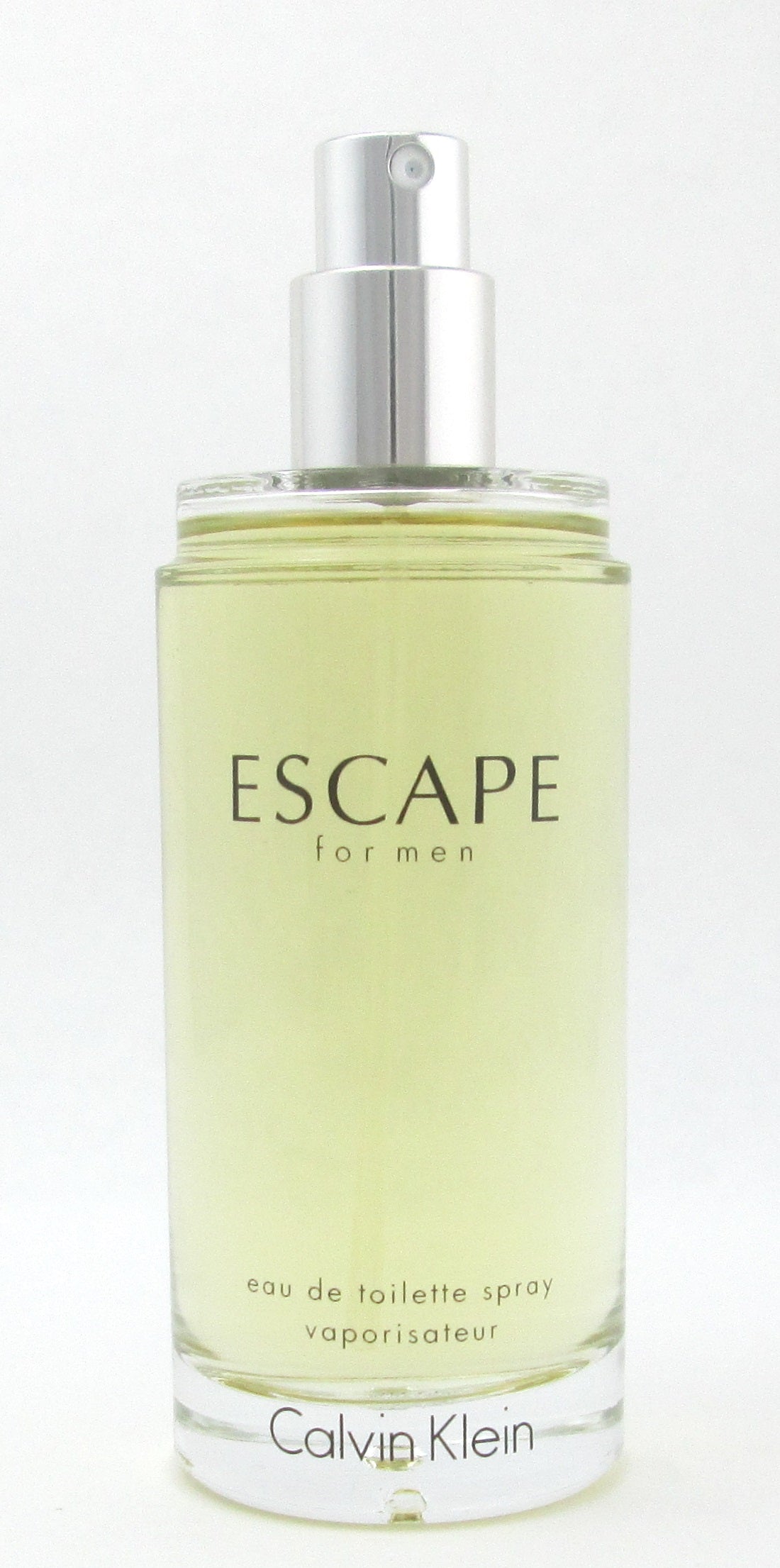 Escape Cologne by Calvin Klein 3.3oz Eau De Toilette Spray for Men NO BOX NO TOP
