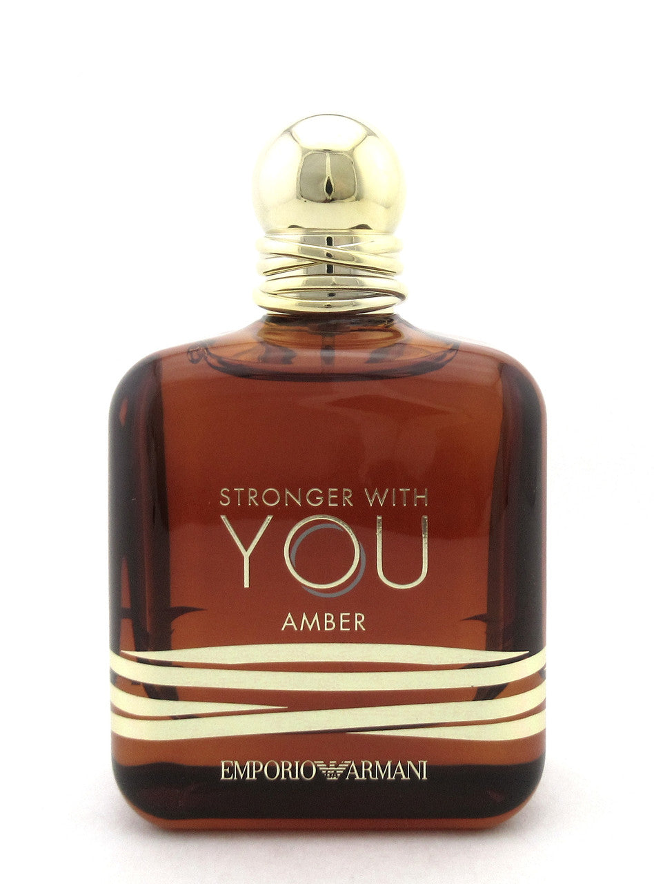 Emporio Armani Stronger With You AMBER EDP Spray for Men 100 ml./ 3.3 oz. NO BOX