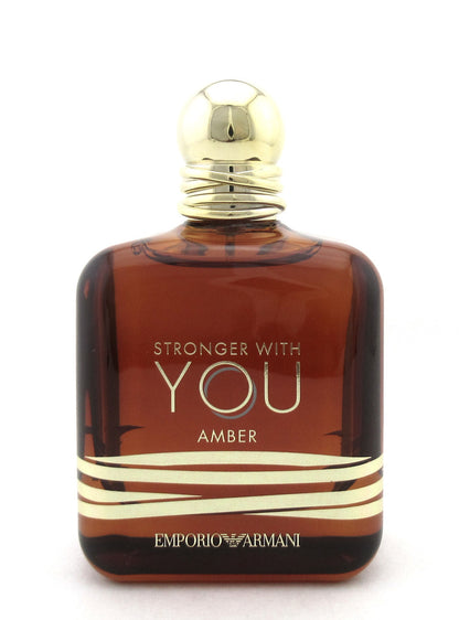 Emporio Armani Stronger With You AMBER EDP Spray for Men 100 ml./ 3.3 oz. NO BOX