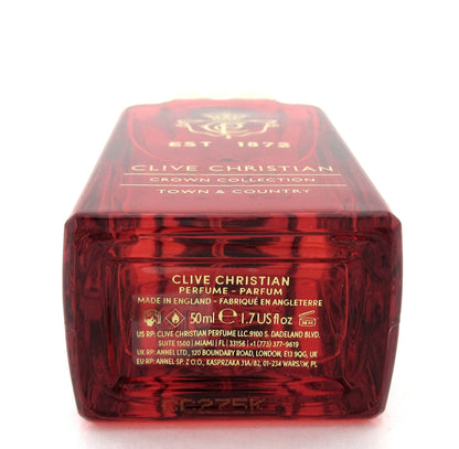 Clive Christian Town & Country 1.7 oz./ 50 ml. Parfum Spray Unisex NO BOX Slightly Lower Fragrance Level