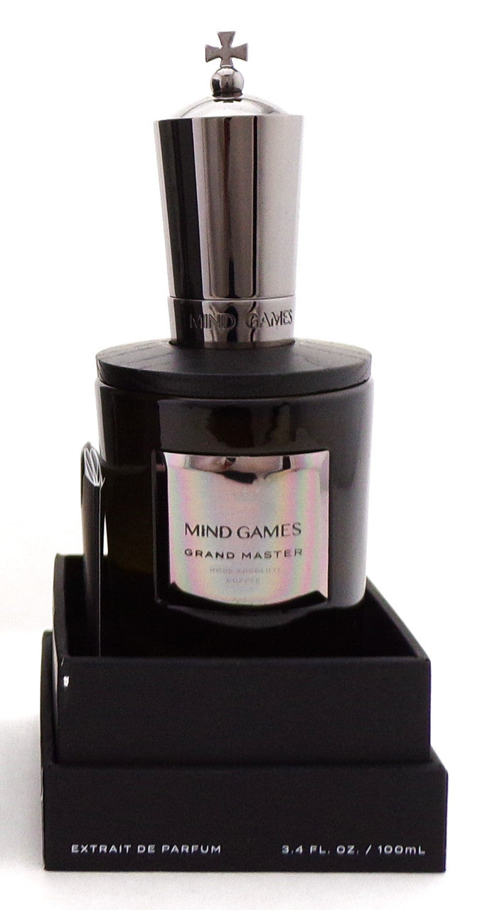 GRAND MASTER by Mind Games 3.4 oz. Extrait de Parfum Spray. New Sealed Box