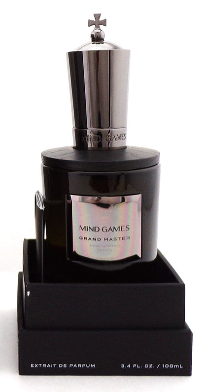 GRAND MASTER by Mind Games 3.4 oz. Extrait de Parfum Spray. New Sealed Box