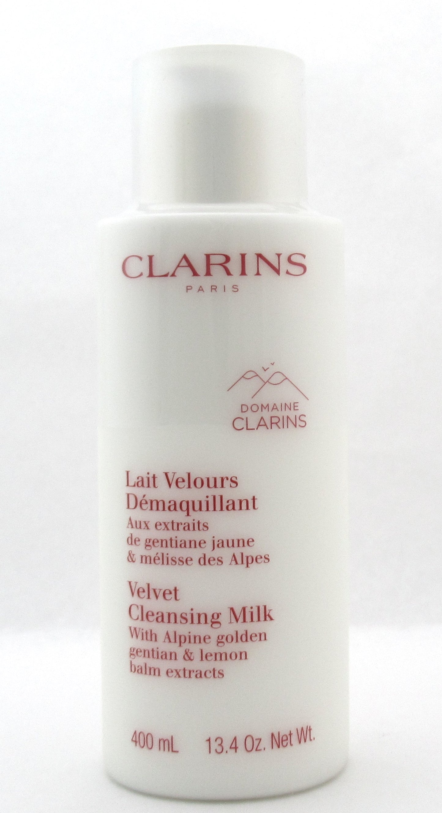 Clarins Velvet Cleansing Milk 400 ml./ 13.4 oz. New Sealed Bottle