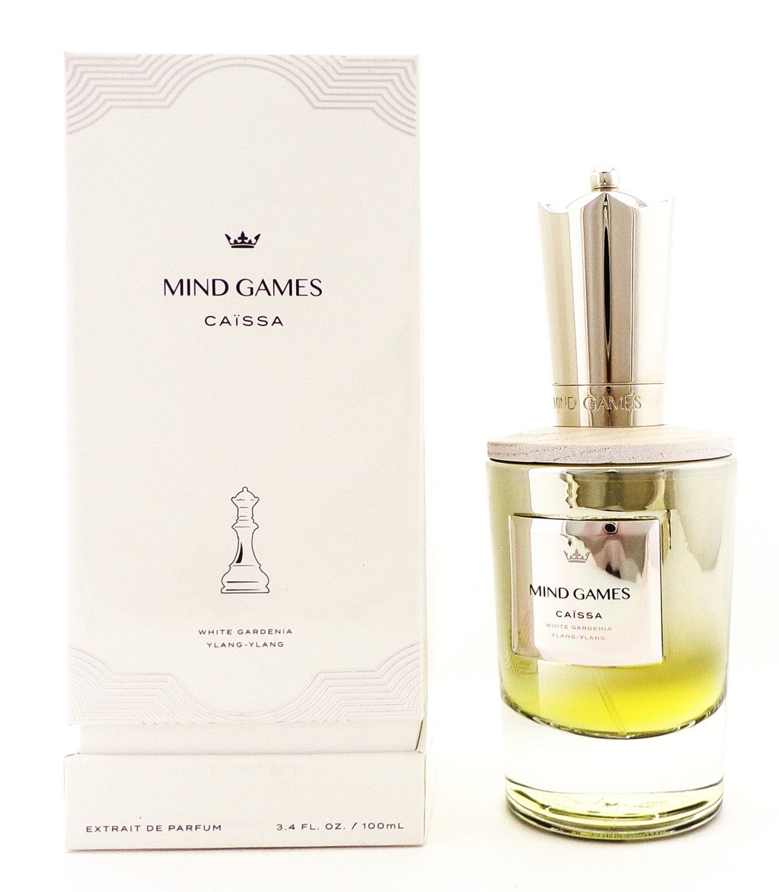 CAÏSSA by Mind Games 3.4 oz. Extrait de Parfum Spray. New Sealed Box