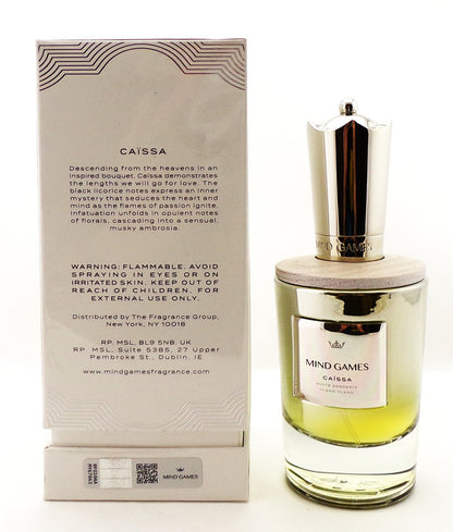 CAÏSSA by Mind Games 3.4 oz. Extrait de Parfum Spray. New Sealed Box