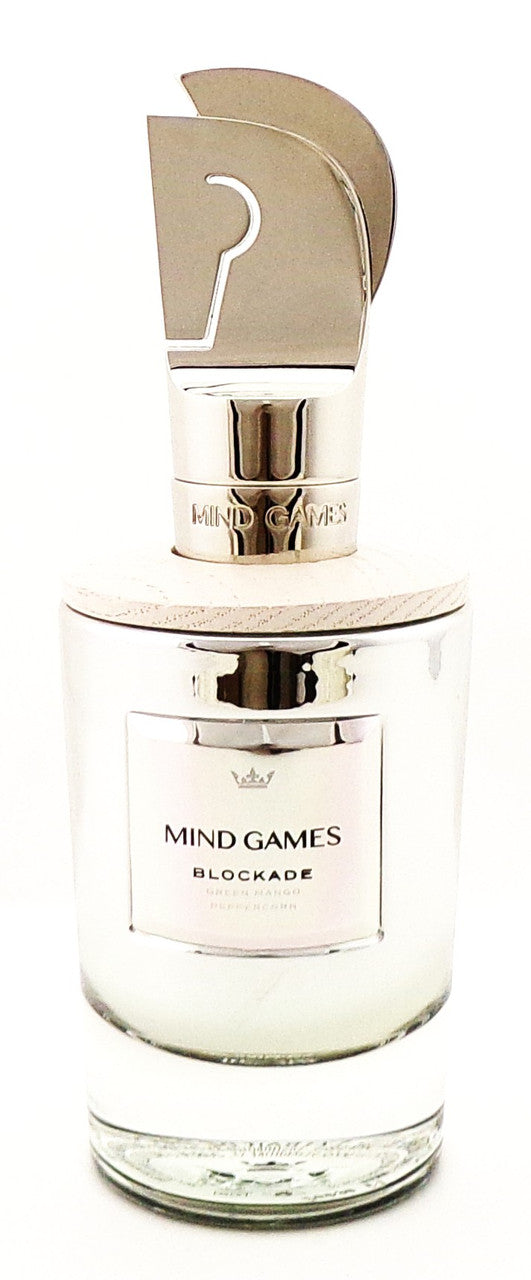BLOCKADE by Mind Games 3.4 oz. Extrait de Parfum Spray Unisex. New Sealed Box