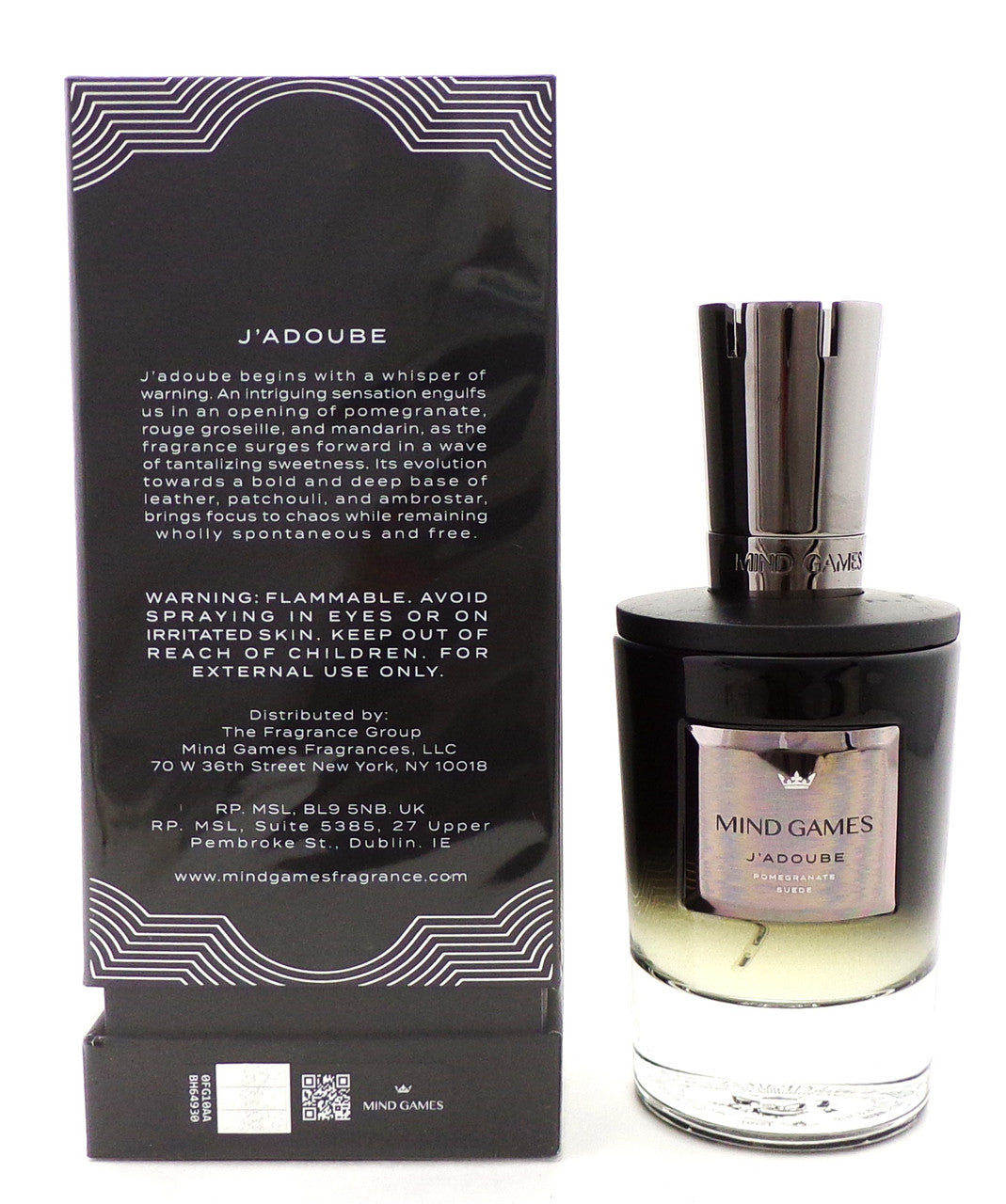 J'ADOUBE by Mind Games 3.4 oz. Extrait de Parfum Spray Unisex. New Sealed Box