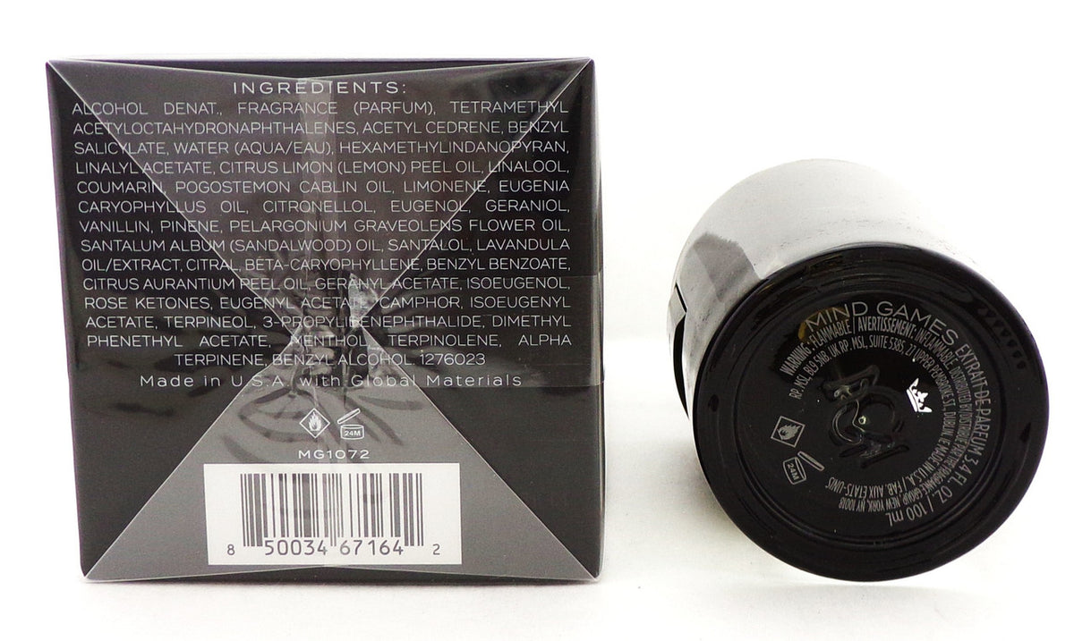 GAMBIT by Mind Games 3.4 oz. Extrait de Parfum Spray. New Sealed Box