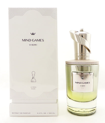 VIERI by Mind Games 3.4 oz. Extrait de Parfum Spray. New Sealed Box