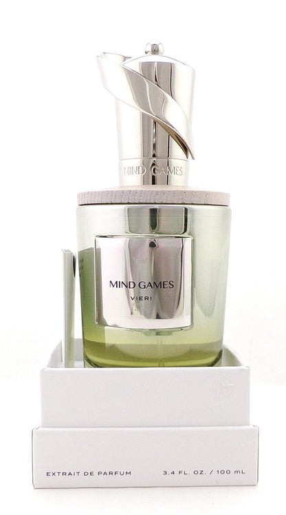 VIERI by Mind Games 3.4 oz. Extrait de Parfum Spray. New Sealed Box