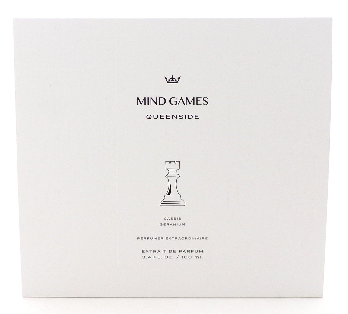 QUEENSIDE by Mind Games 3.4 oz. Extrait de Parfum Spray. New Sealed Box