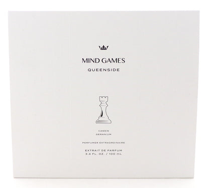 QUEENSIDE by Mind Games 3.4 oz. Extrait de Parfum Spray. New Sealed Box