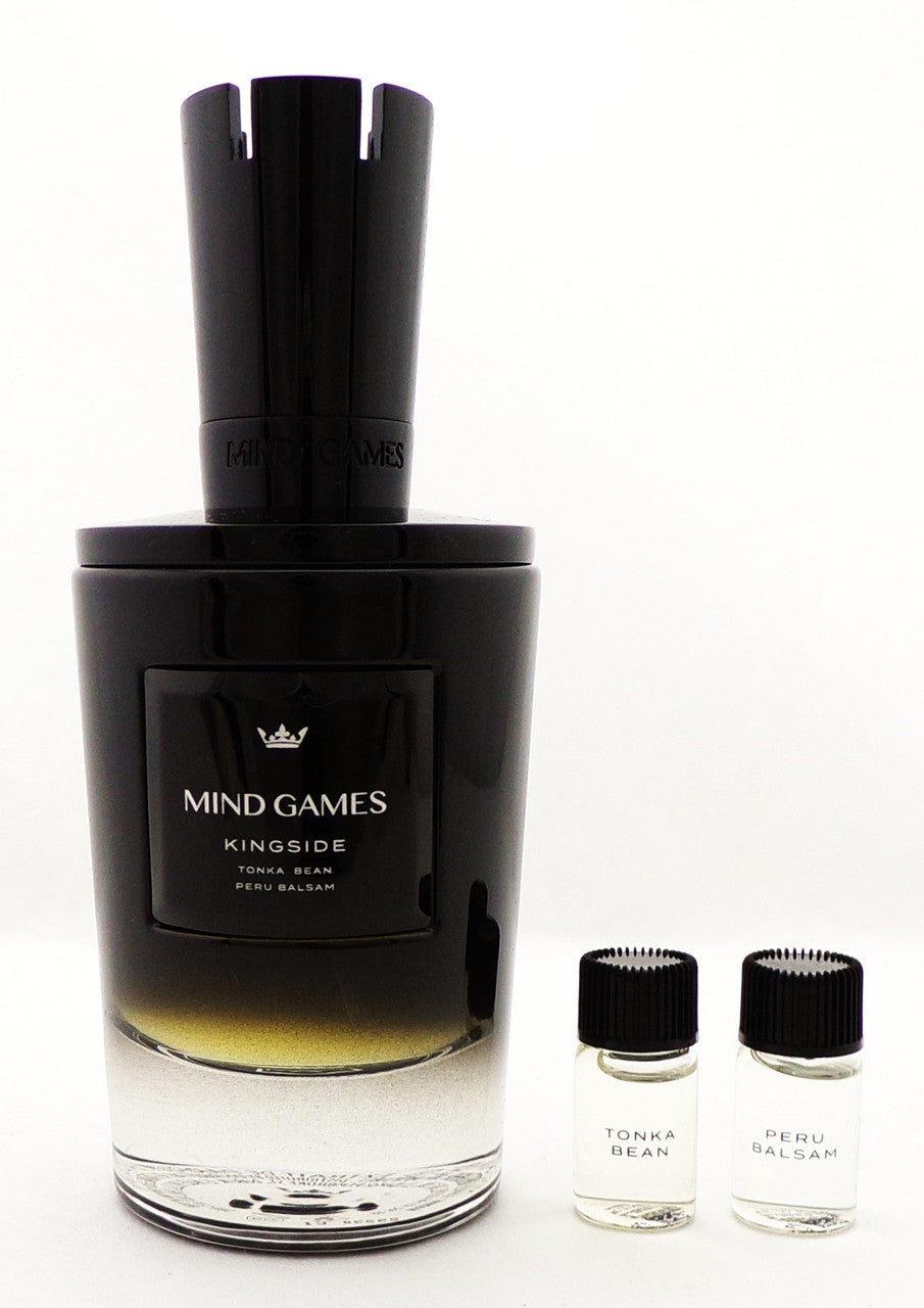 KINGSIDE by Mind Games 3.4 oz. Extrait de Parfum Spray Unisex. Brand New Set