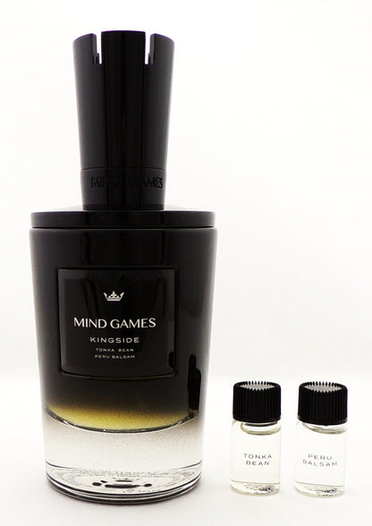 KINGSIDE by Mind Games 3.4 oz. Extrait de Parfum Spray Unisex. Brand New Set
