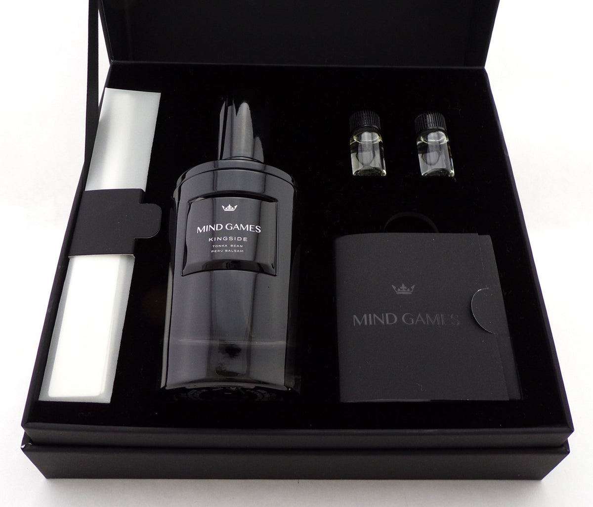 KINGSIDE by Mind Games 3.4 oz. Extrait de Parfum Spray Unisex. Brand New Set