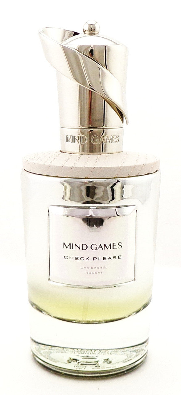 CHECK PLEASE by Mind Games 3.4 oz. Extrait de Parfum Spray. New Sealed Box