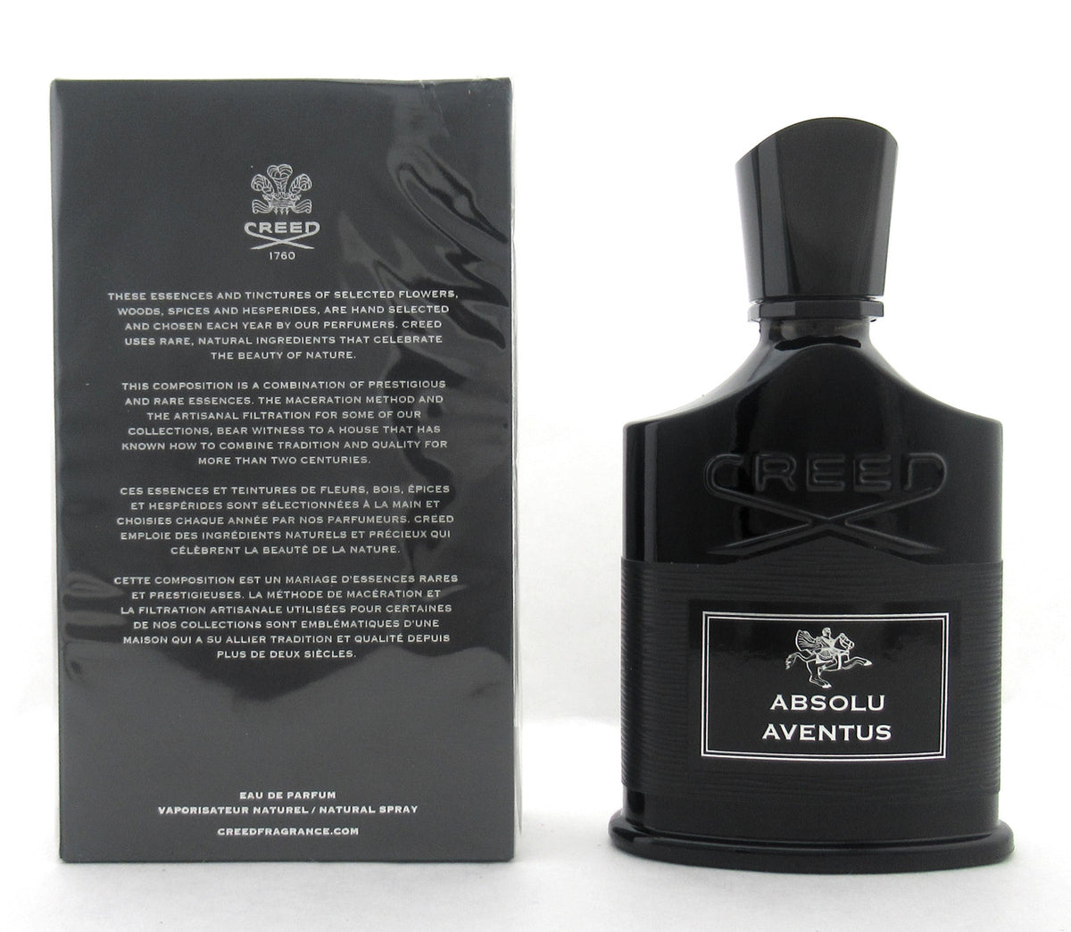 ABSOLU AVENTUS by Creed 3.3 oz. Eau de Parfum Spray for Men New Damaged Box