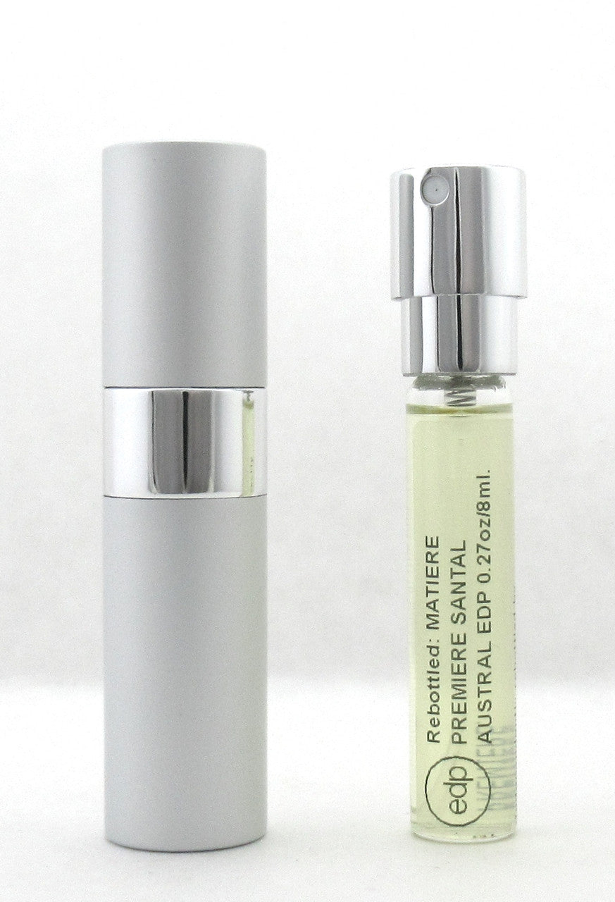 Rebottled: Matiere Premiere SANTAL AUSTRAL Eau De Parfum Refillable Spray 0.27 oz./ 8 ml.