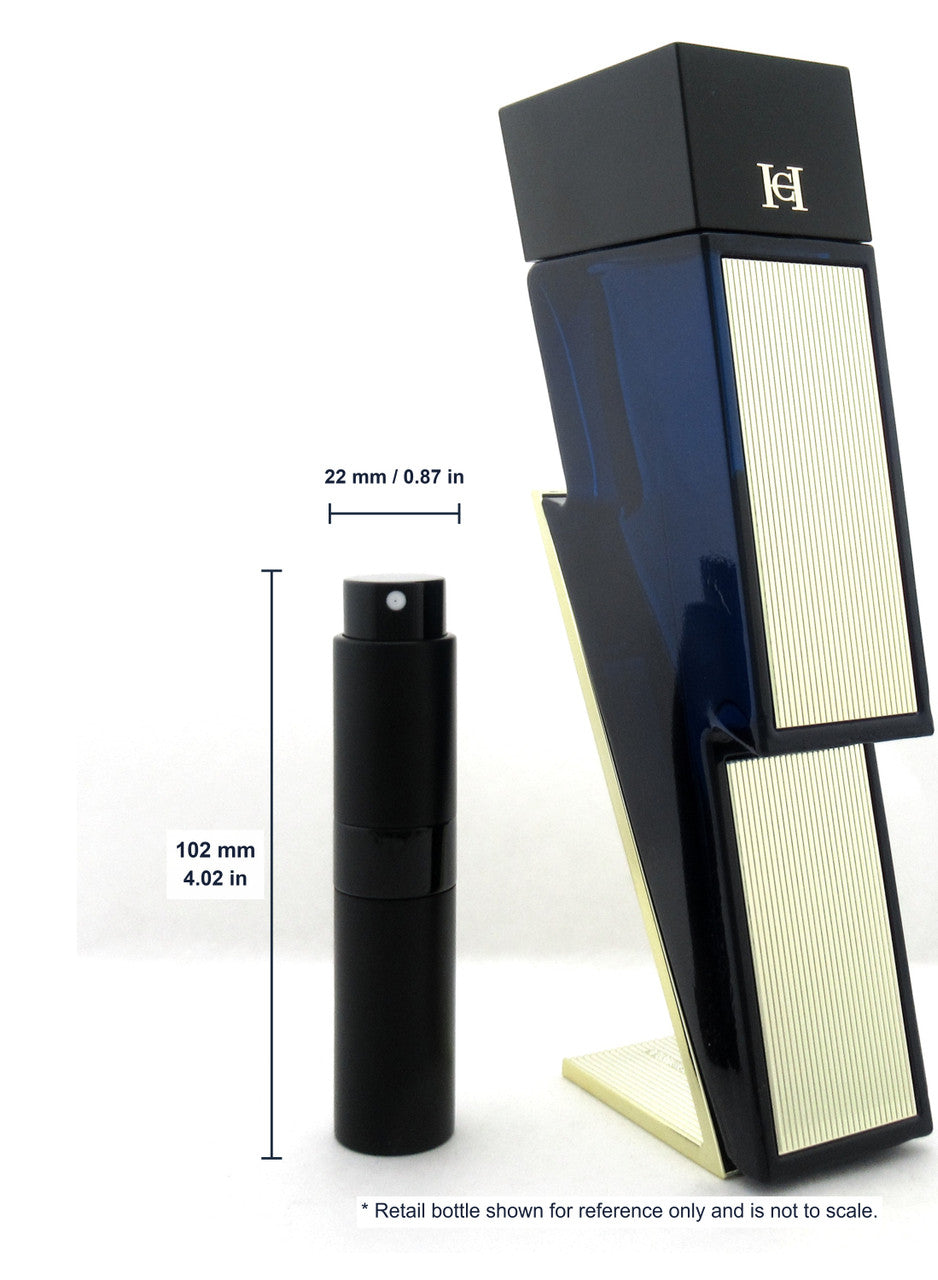 Travel Spray: Carolina Herrera BAD BOY COBALT ABSOLUTE Eau De Parfum Refillable Spray 0.27 oz./ 8 ml.