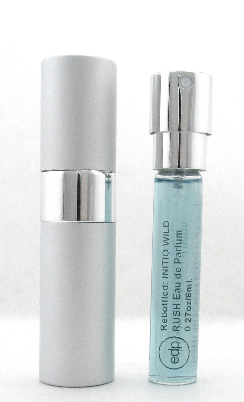 Rebottled: WILD RUSH by INITIO Eau De Parfum Refillable Spray 0.27 oz./ 8 ml.